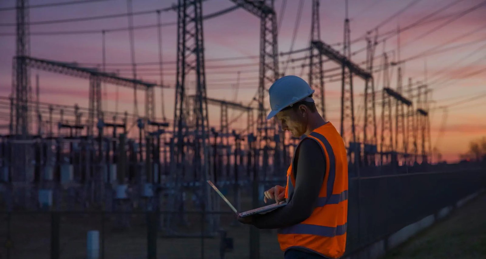 Reliable power solutions for industry and infrastructure background